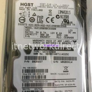 NetApp X423A-R5 SP-423A-R5 108-00222 900G 10K SAS 2.5 inch HDD Hard Drive