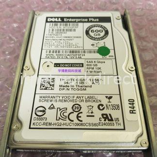DELL 0TCGGM 600G 10K SAS 2.5 PS Hard Disk TCGGM HUC109060CSS600