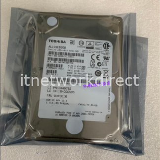 Lenovo Toshiba AL13SEB600 600G 10K SAS 2.5 inch 64MB HDD Hard Drive