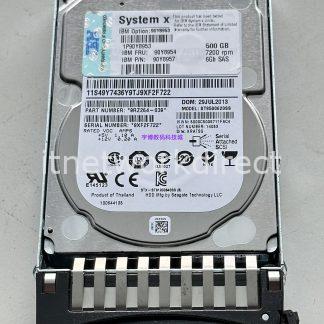 IBM 90Y8953 90Y8954 90Y8957 500G SAS 2.5 X3650M4 X3850X5 Hard Disk