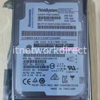 Lenovo 7XB7A00021 00YK010 300G 15K SAS 12Gb 2.5 inch SR HDD Hard Drive